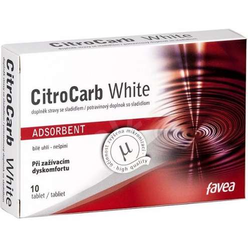 FAVEA CITROCARB White 10 tbl